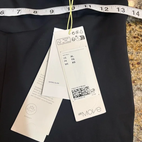 NWI H&M SOFTMOVE™ SPORTS UNITARD Black Size XL - Picture 6 of 10